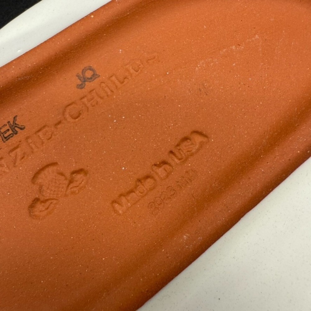 MacKenzie-Childs Courtly Check Bunny Dish – Handcrafted Ceramic – Made in USA 03 - Picture 4 of 4